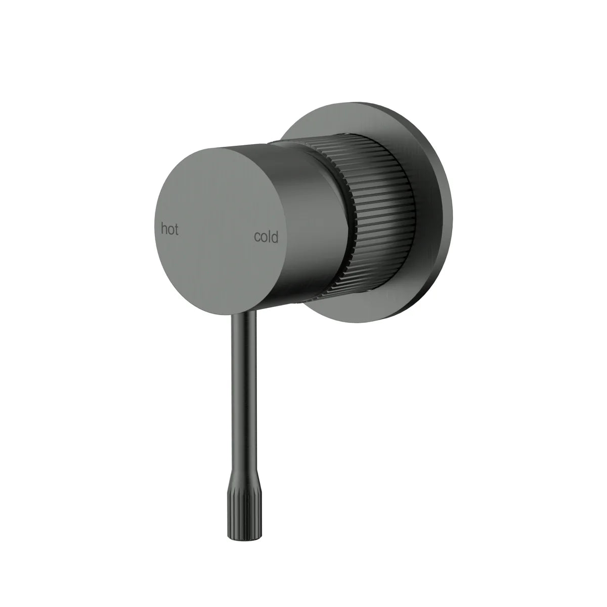 Linie Wall Mixer Trim Kit With Rough In Body Gunmetal HYB585-303TK-GM