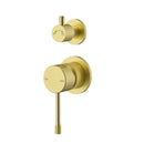 Linie Wall Mixer Diverter Trim Kit Brushed Gold HYB585-502TK-BG