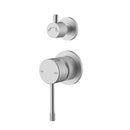 Linie Wall Mixer Diverter Trim Kit Brushed Nickel HYB585-502TK-BN