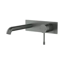 Linie Wall Basin Mixer Trim Kit 220mm Spout Gunmetal HYB585-602TK-GM-220