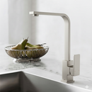 Ceram Sink Mixer Brushed Nickel HYB636-101LF-BN - Bathroom Hub
