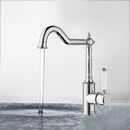 Clasico Vintage Hook Spout Sink Mixer Ceramic handle - HYB868-102A