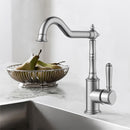 Clasico Vintage Sink Mixer in Brushed Nickel - HYB868-102BN
