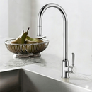 Clasico Pull Out Sink Mixer Brushed Nickel HYB868-103-BN - Bathroom Hub