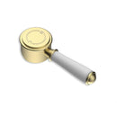 Clasico Ceramic Handle for Basin Mixer Brushed Gold - HYB868-201A-BG-HD