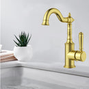 Clasico Basin Mixer Brushed Gold - HYB868-202BG