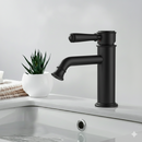 Clasico Basin Mixer Matt Black HYB868-203-MB - Bathroom Hub