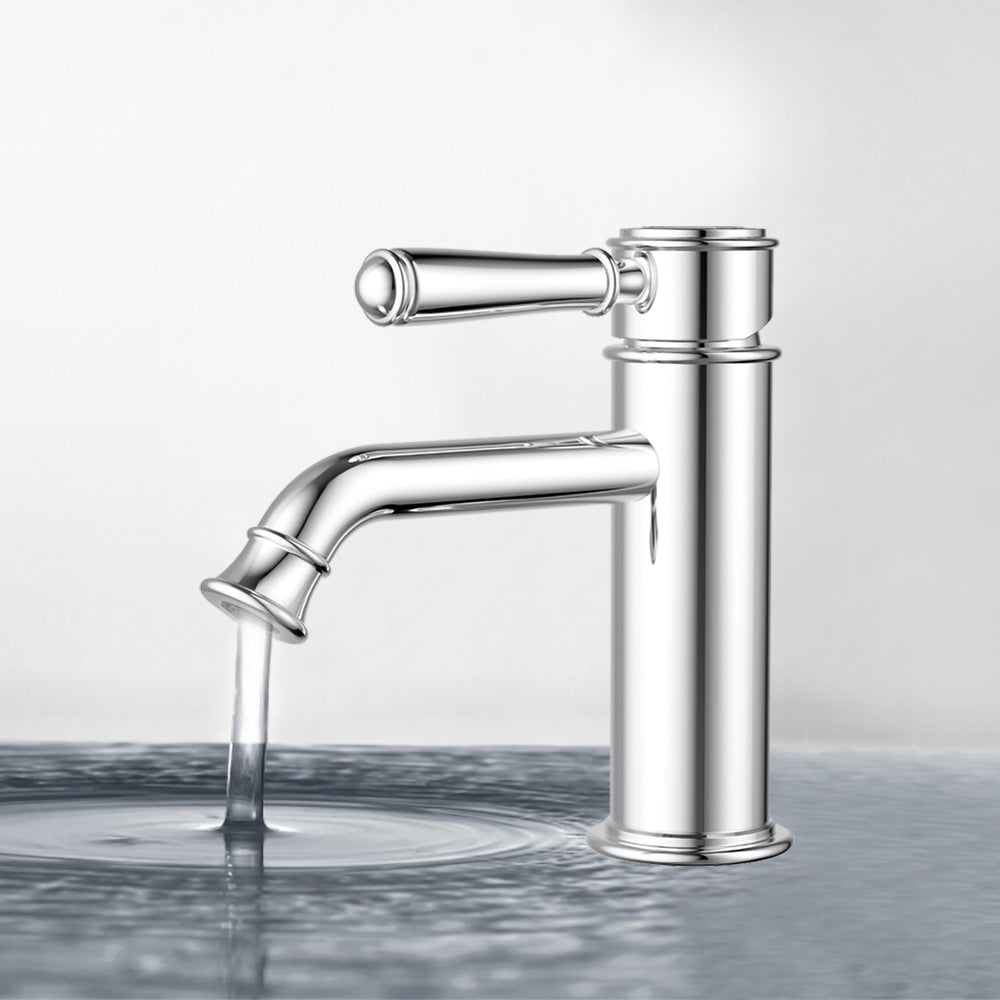 Clasico Basin Mixer Chrome HYB868-203 - Bathroom Hub