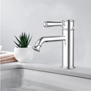 Clasico Basin Mixer Chrome HYB868-203 - Bathroom Hub