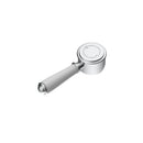Clasico Ceramic Handle For Wall Mixer Brushed Nickel - HYB868-301-BN-HD