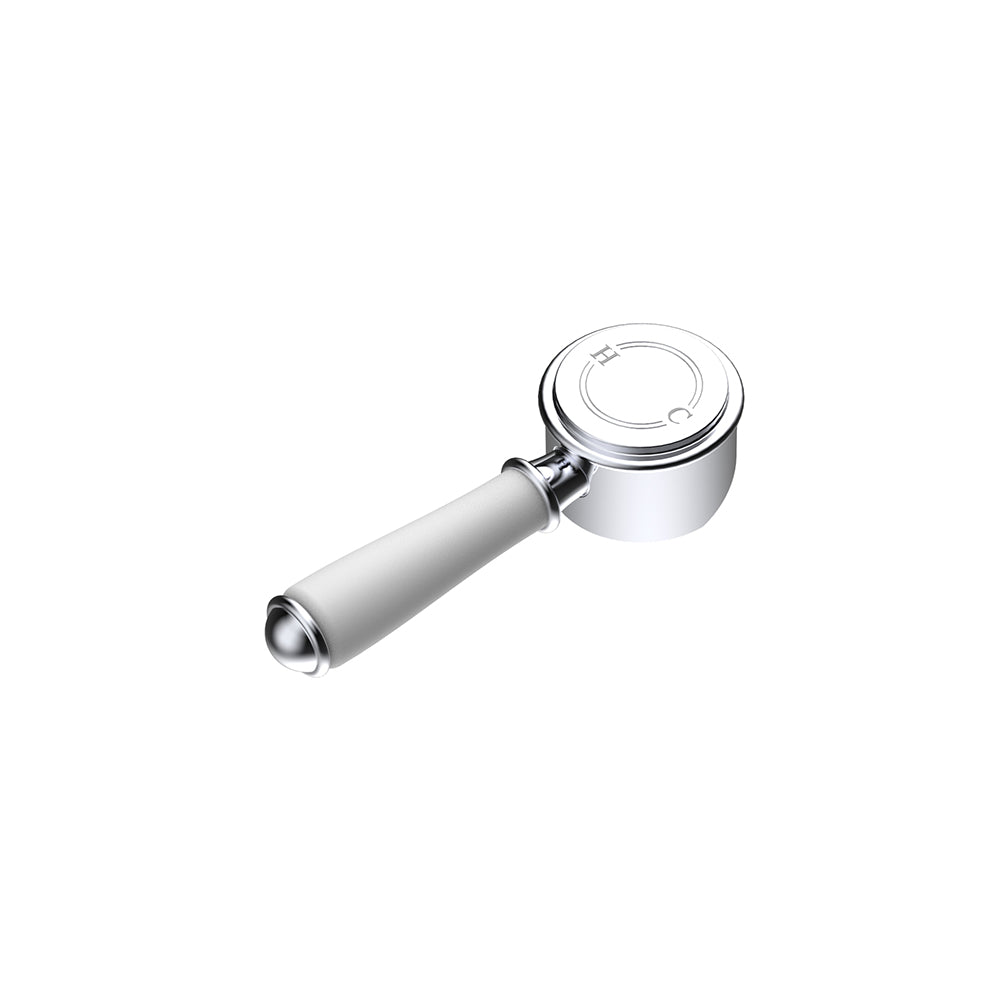 Clasico Ceramic Handle For Wall Mixer - HYB868-301A-HD - Bathroom Hub