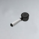 Clasico Ceramic Handle For Wall Mixer Matte Black - HYB868-301A-MB-HD