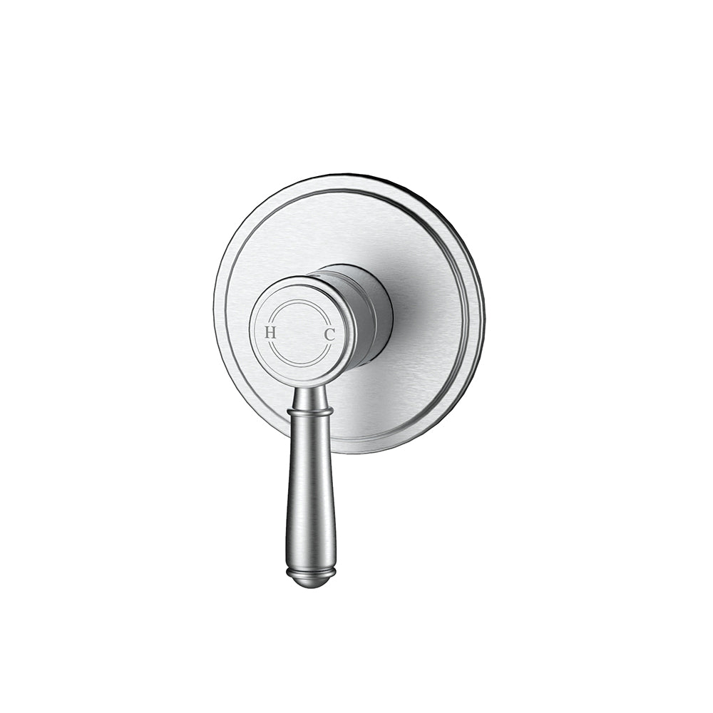 Vintage Wall Mixer Trim Kits in Brushed Nickel - HYB868-301TK-BN