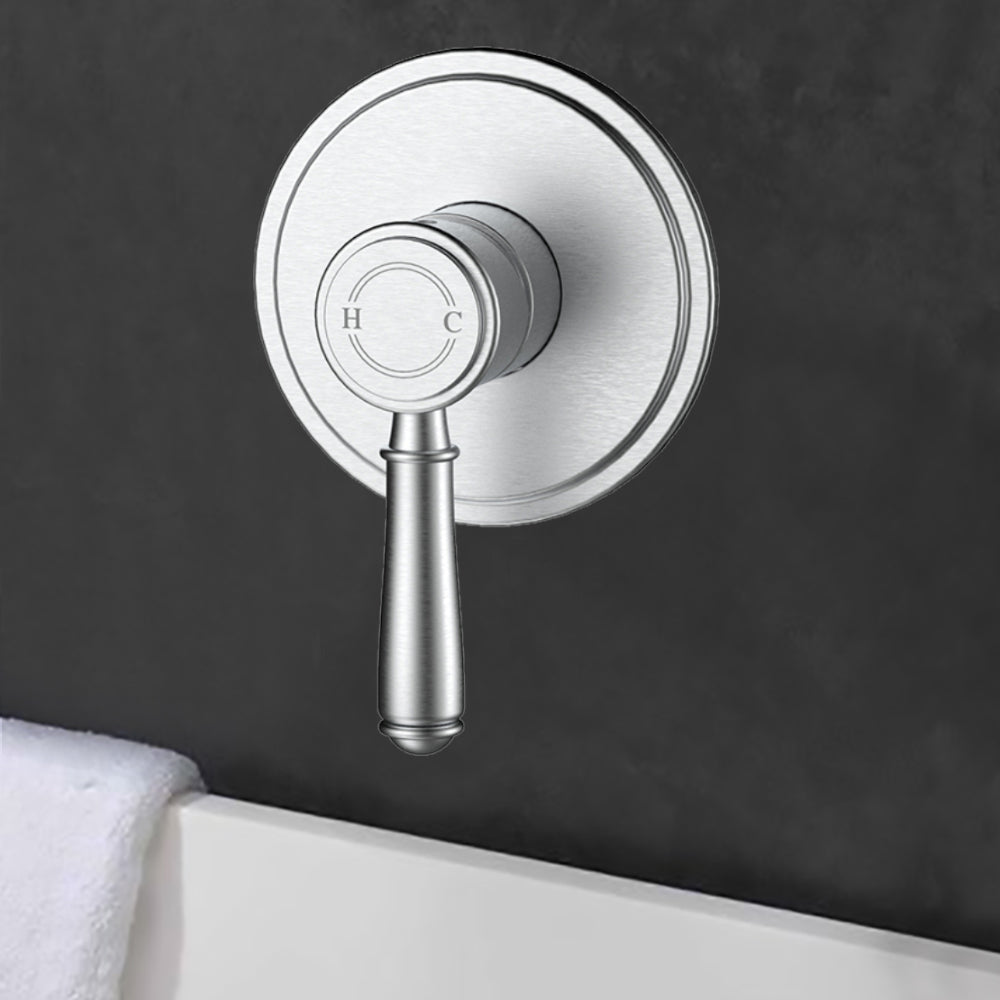 Vintage Wall Mixer Trim Kits in Brushed Nickel - HYB868-301TK-BN