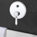 Vintage Wall Diverter Mixer Trim Kits Ceramic handle [HYB868-501ATK]