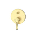 Vintage Wall Diverter Mixer Trim Kit in Brushed Gold [HYB868-501TK-BG]