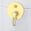 Vintage Wall Diverter Mixer Trim Kit in Brushed Gold [HYB868-501TK-BG]
