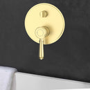Vintage Wall Diverter Mixer Trim Kit in Brushed Gold [HYB868-501TK-BG]