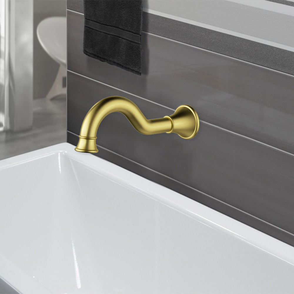 Vintage Spout in Brushed Gold HYB868-801BG - Bathroom Hub