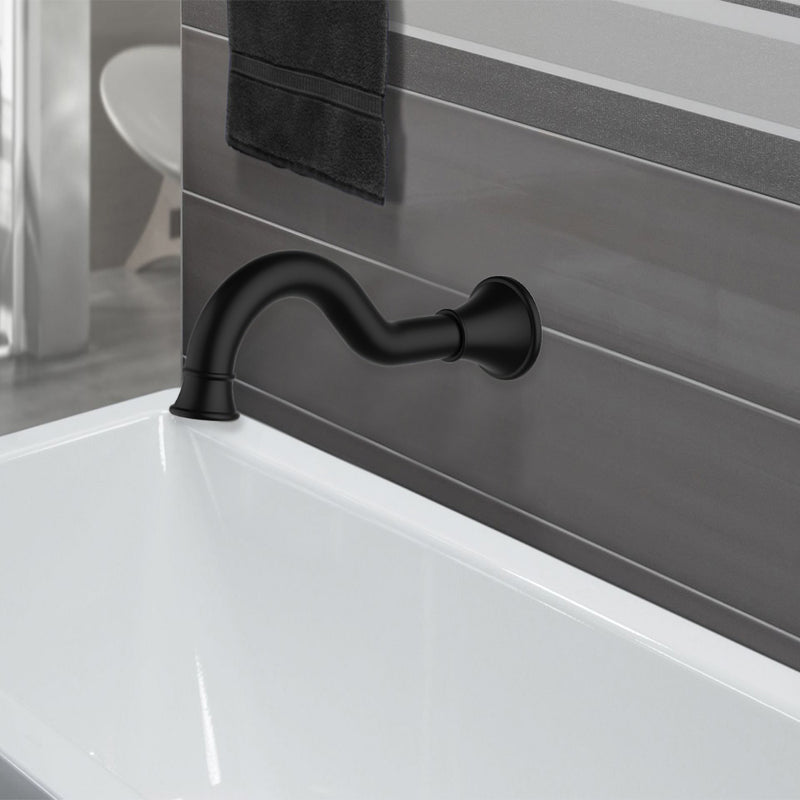 Vintage Spout Matte Black - HYB868-801MB