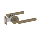 Antique Brass Door Handle and Lock JD-MH607F