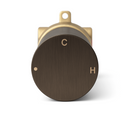 Antique Brass Progressive Wall Mixer JD-WS794-5F