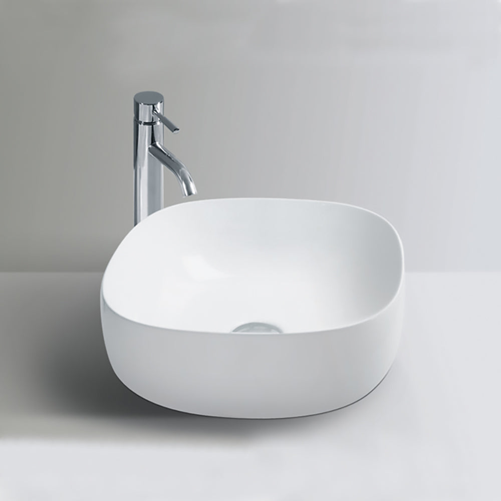 Cora Countertop Basin 400 x 400 x 145mm JHI-22-201 - Bathroom Hub