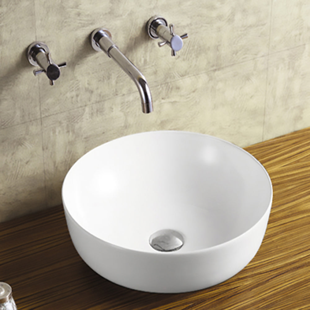 Cora Countertop Basin 410 x 145mm JHI-22-203 - Bathroom Hub