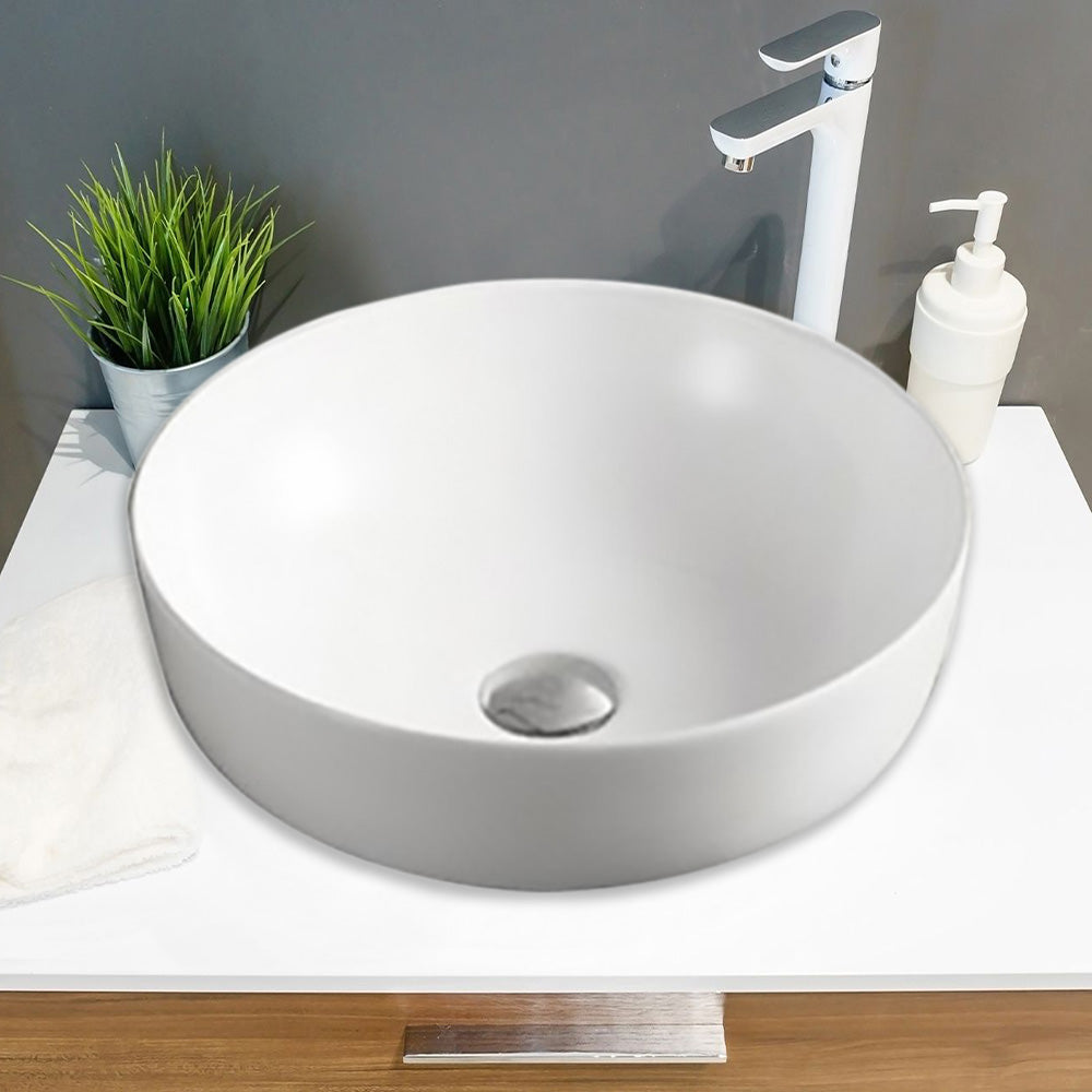 Cora Countertop Basin 410 x 145mm JHI-22-203 - Bathroom Hub