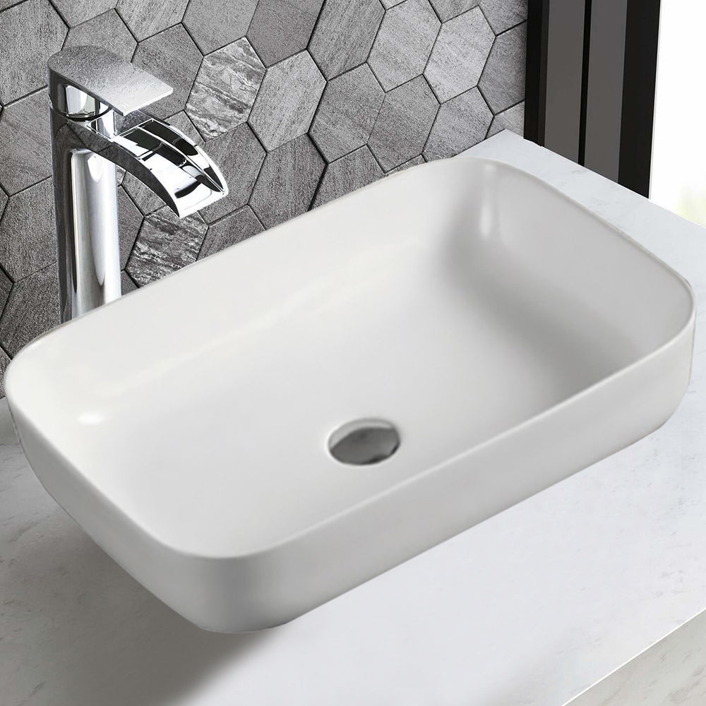Eden Countertop Basin 605 x 425 x 150mm JHI-22-303 - Bathroom Hub