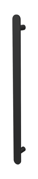 Allegra Flat Bar Vertical Heated Towel Rail JY-12V-FBVHT-MB