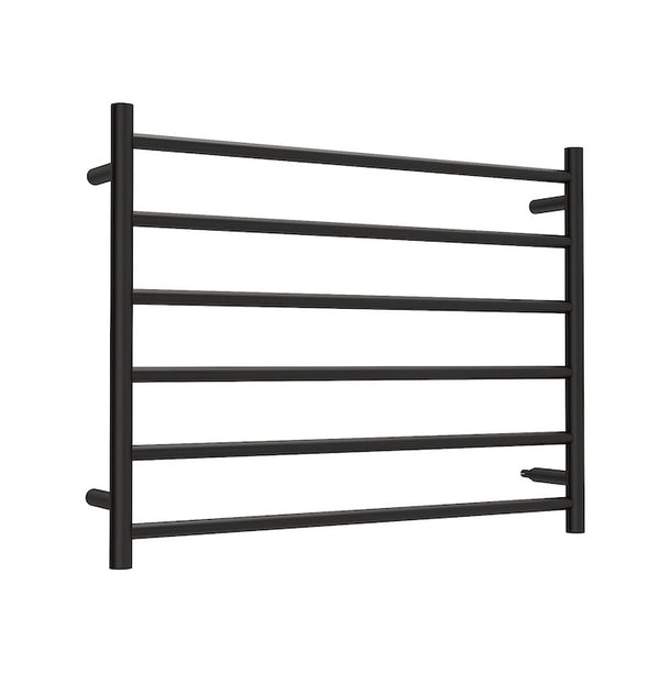 Allegra 6 Bar Wide Heated Towel Rail JY-3306-MB