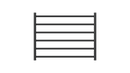 Allegra 6 Bar Wide Heated Towel Rail JY-3306-MB