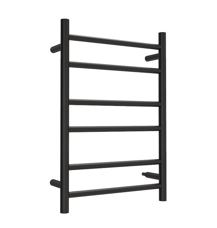 Allegra 6 Bar Heated Towel Rail JY-3310-MB - Bathroom Hub
