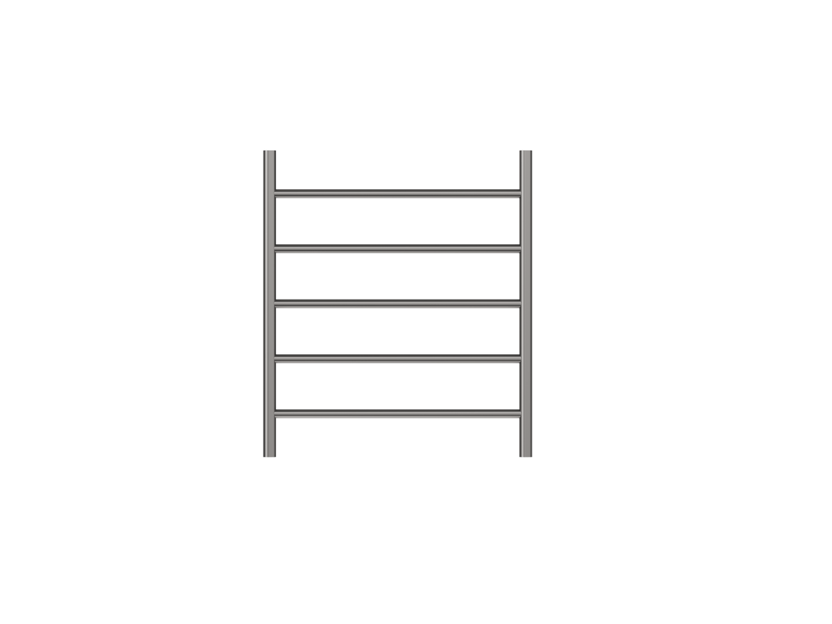 Avid 5 Bar Heated Towel Rail JY-R500-GM - Bathroom Hub