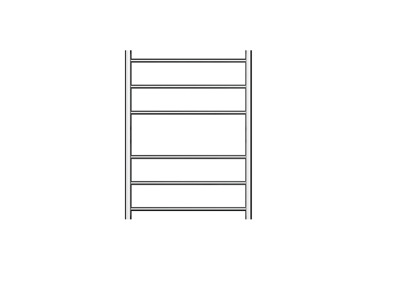 Avid 6 Bar Heated Towel Rail JY-R600-CH