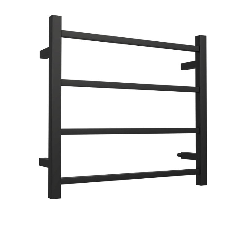 Spirit 4 Bar Heated Towel Rail JY-S400-MB - Bathroom Hub