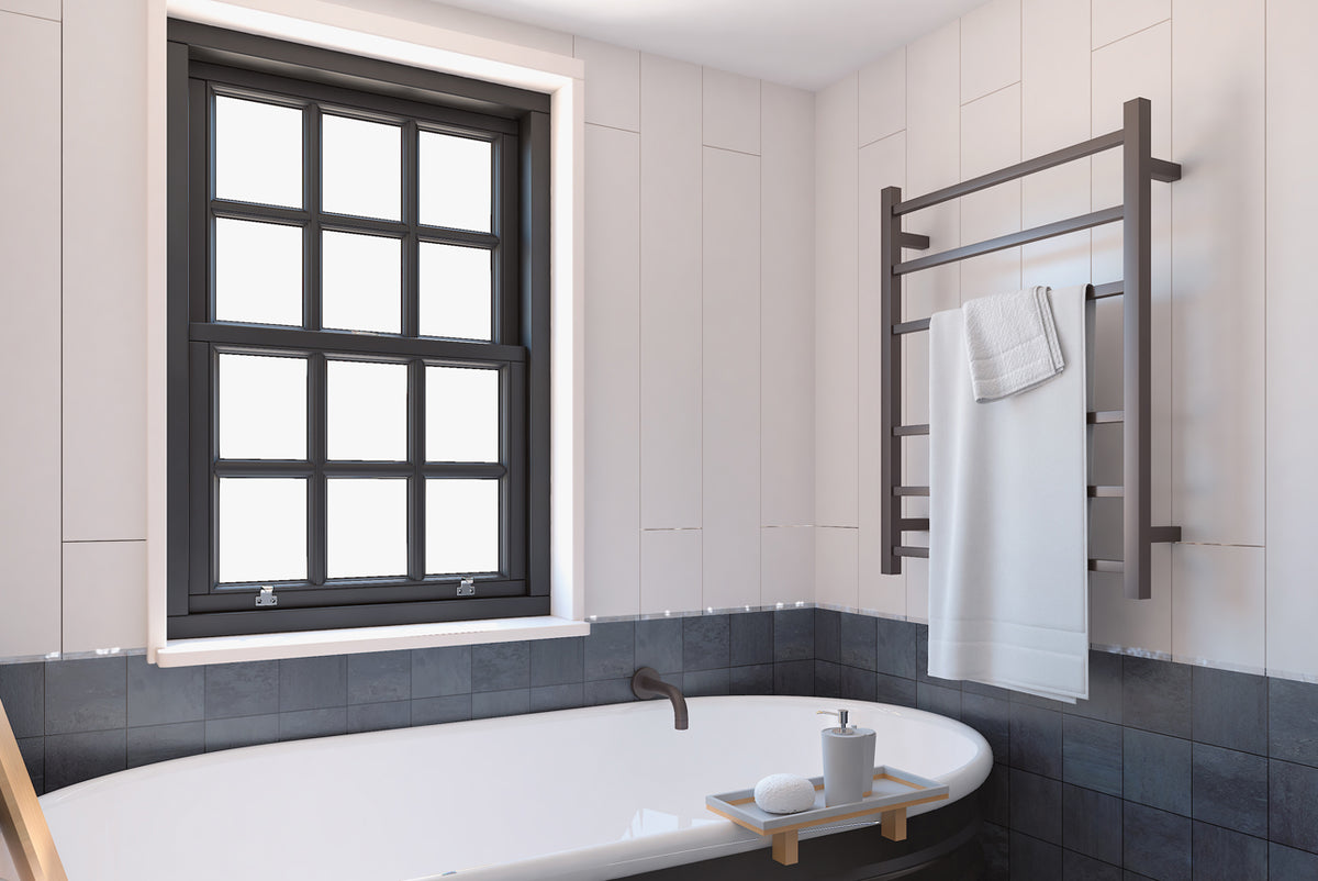 Spirit 6 Bar Heated Towel Rail JY-S600-GM - Bathroom Hub