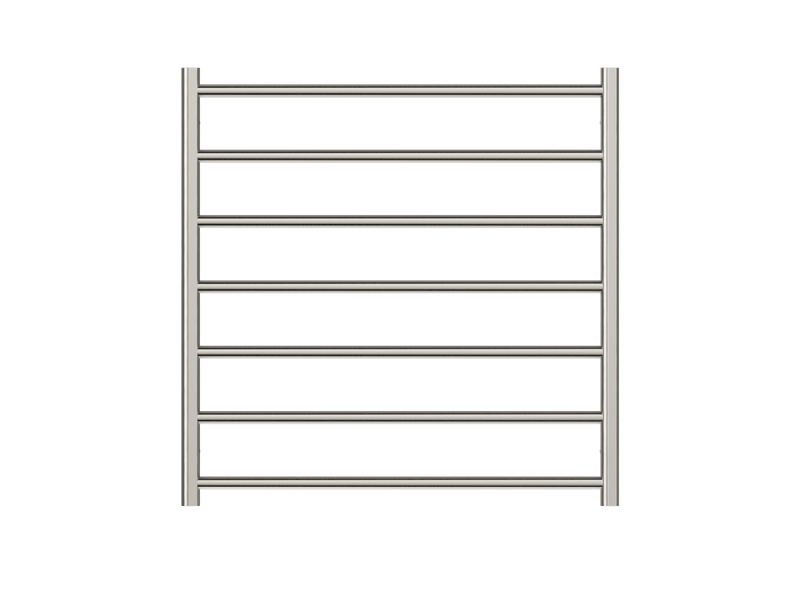 Allegra 7 Bar Heated Towel Rail JY-3328-BN