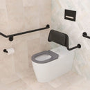 Isabella Care Wall-Faced Toilet Suite, Grey Seat - Bathroom Hub