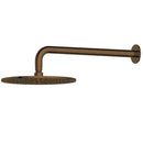 Antique Brass Showerhead on Wall Mounted Arm  LB111+WH52-10- bathroom hub