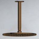 Antique Brass Ceiling Shower Arm LB114+WH52-10-bathroom hub