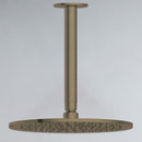 Antique Brass Ceiling Shower Arm LB114+WH52-10