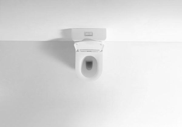 Back to Wall Rimless Compact Toilet Suite Belmont - Bathroom Hub