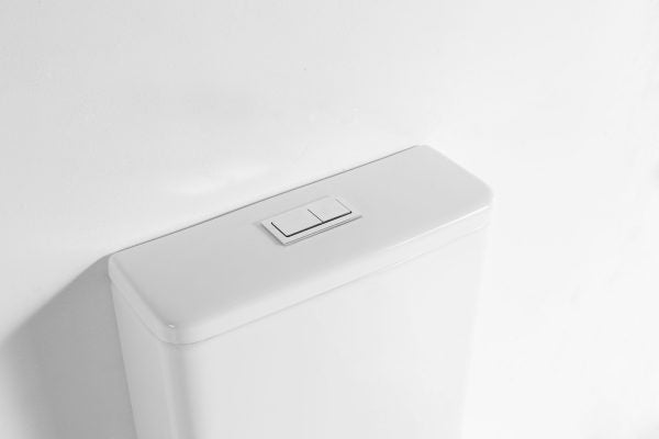 Back to Wall Rimless Compact Toilet Suite Belmont - Bathroom Hub