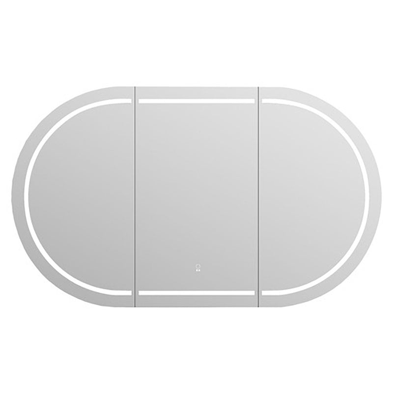 LED Oval Shaving Cabinet LSC1275