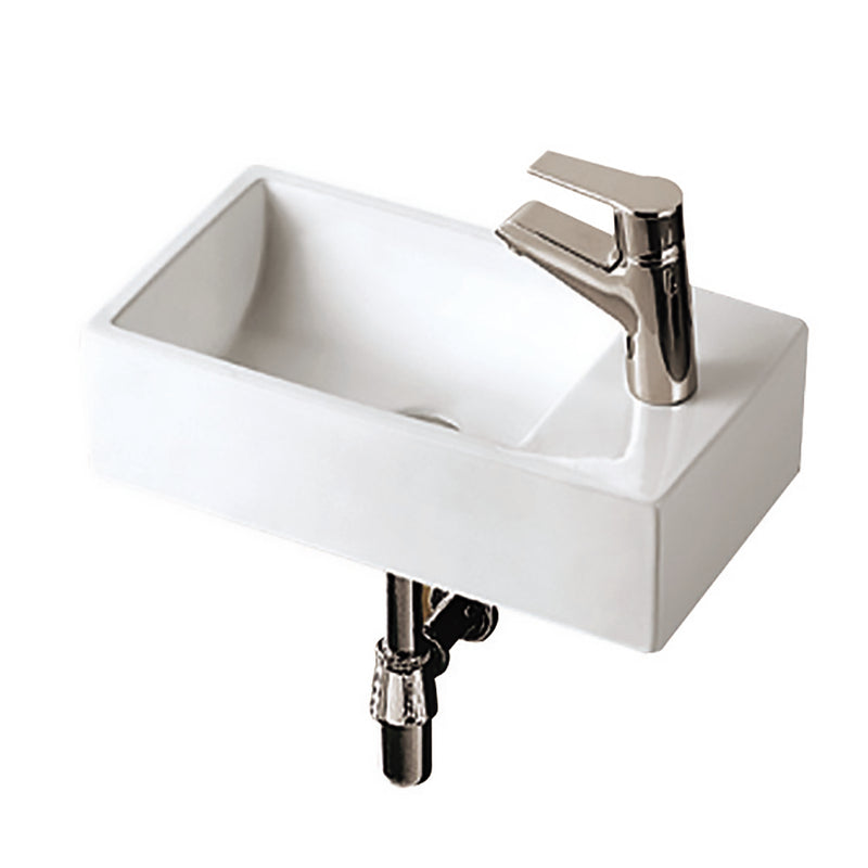 Rosa Wall-hung Basin 460 x 255 x 120mm LTI-11-501