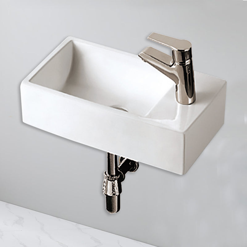 Rosa Wall-hung Basin 460 x 255 x 120mm LTI-11-501