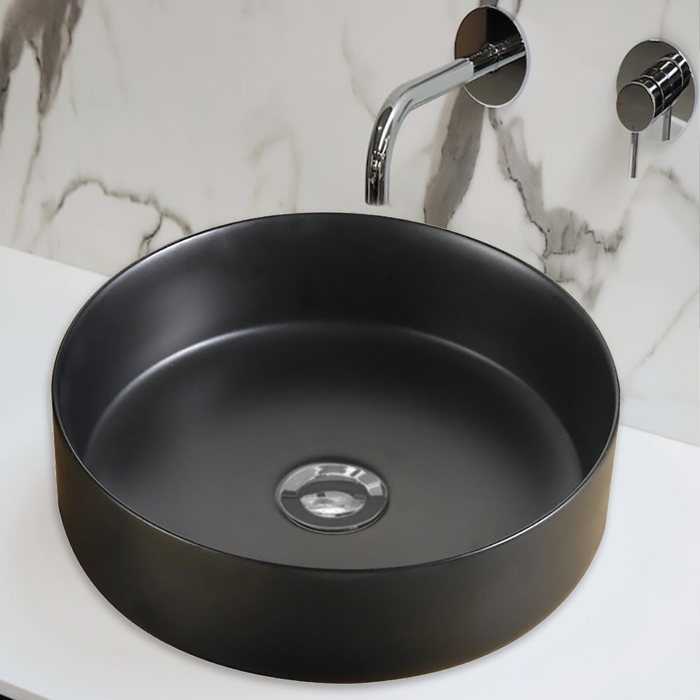 Cora Countertop Basin 350 x 115mm LTI-22-401MB - Bathroom Hub