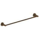 Antique Brass Single Towel Rail 600mm M101F-bathroom hub